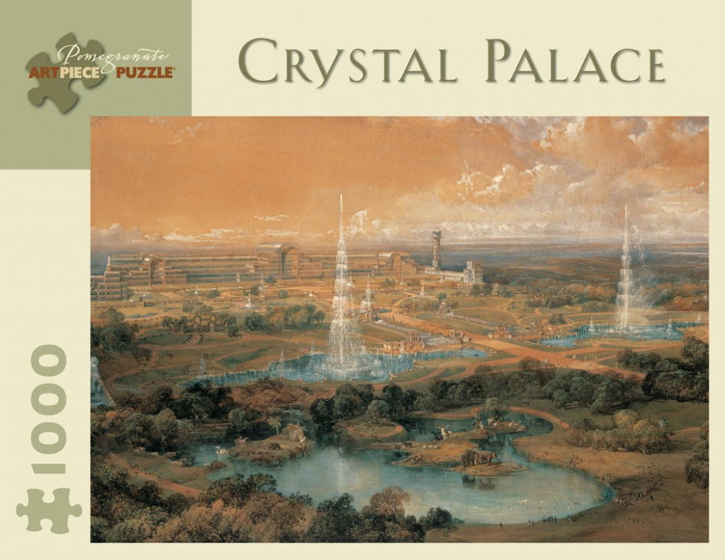 The Crystal Palace mini architectural model kit // Bookseller Crow