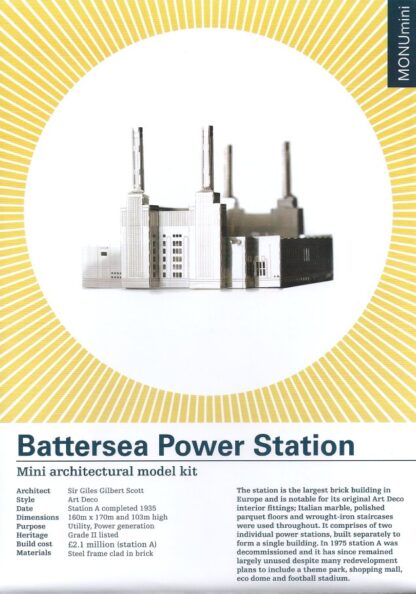 Battersea Power Station model kit-Anither Studio