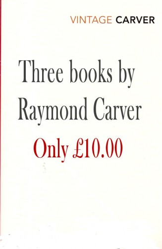 Three Books-Raymond Carver