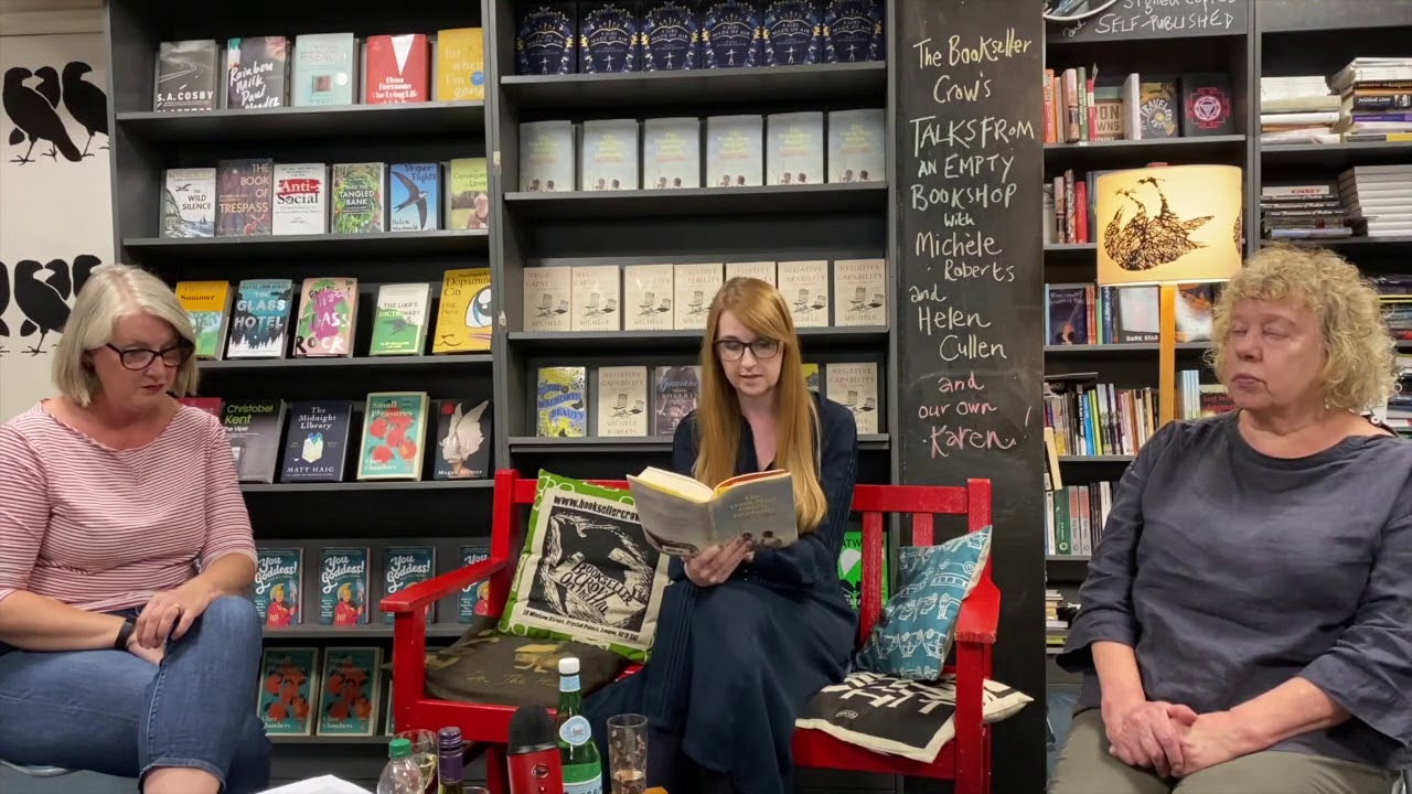 Mich le Roberts and Helen Cullen Bookseller Crow Bookshop